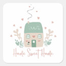 Search for sweet square stickers Home sweet home