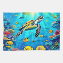 Search for sea turtle tea towels Marine life