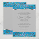 Search for silver border invitations Pink