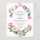 Search for apple blossom invitations Pink