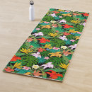 Search for palm leaves yoga mats Green