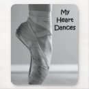 Search for dancing heart mousepads Ballerina