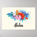 Search for tropical flowers posters Pink
