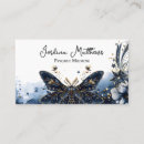 Search for crescent moon business cards Gold