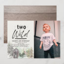 Search for baby boy 2nd birthday invitations Deer