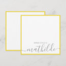 Search for gray yellow note cards For her