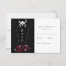 Search for spider rsvp cards Hallowedding