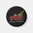Search for christmas truck magnets Plaid