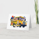 Search for yellow school bus postcards Cartoon