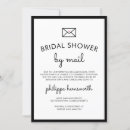 Search for by mail bridal shower invitations Long distance