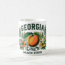 Search for vintage georgia mugs Peach