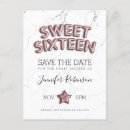 Search for sweet sixteen save the dates Sweet 16 birthday