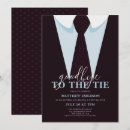Search for goodbye invitations Black and white