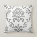 Search for grey damask cushions Stylish