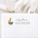 Search for nautical girl return address labels Summer