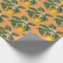 Search for orange blossom wrapping paper Citrus