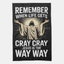 Search for religious tea towels Faith
