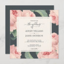 Search for black floral wedding invitations Rose