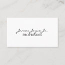 Search for handwritten business cards Minimalist