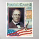Search for roosevelt posters Vintage