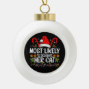 Search for cat christmas decor Xmas