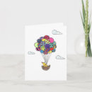 Search for hot air balloon birthday cards Watercolor