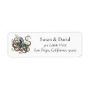Search for marine life return address labels Nautical