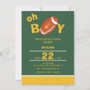 Search for football baby shower invitations All star