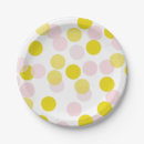 Search for polka dot paper plates Colourful