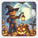 Search for cute scarecrow stickers Pumpkin