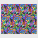 Search for surreal wrapping paper Colourful