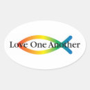 Search for love to fish stickers Rainbow