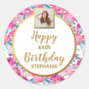 Search for happy birthday pattern stickers For her