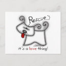 Search for rescue postcards Animal