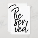 Search for reserved seating signs Stylish