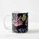 Search for coral reefs mugs Watercolor