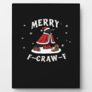Search for funny christmas plaques Crow