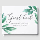 Search for greenery wedding guest books Foliage