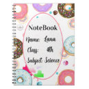 Search for donut notebooks Cute