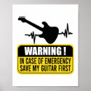 Search for funny guitarist posters Guitar player