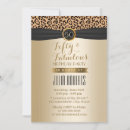 Search for leopard 50th birthday invitations Luxury