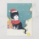 Search for christmas kitten postcards Winter
