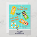 Search for boys pool party invitations Baby boy