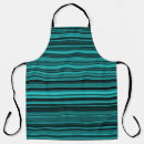 Search for turquoise and black aprons Abstract