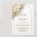 Search for pampas grass baby shower invitations Boho bohemian