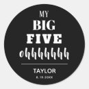 Search for elegant 50th stickers Black and white