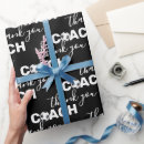 Search for coach wrapping paper Thank you