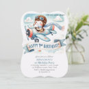 Search for aeroplane 1st birthday invitations Aviation