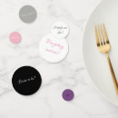 Search for bridal shower confetti Bride
