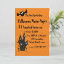 Search for movie night invitations Haunted house